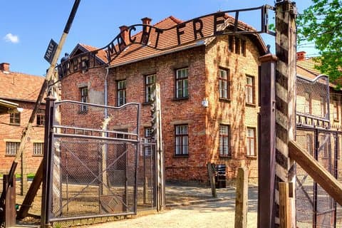 De Cracóvia: tour guiado ao vivo Auschwitz-Birkenau