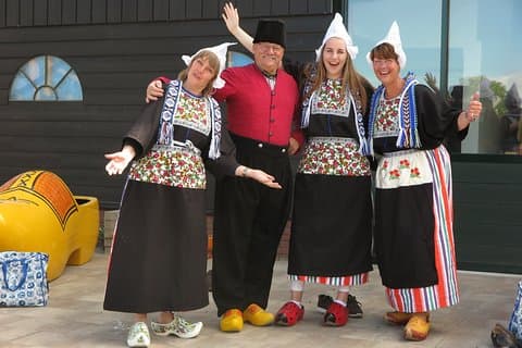 Dutch Experience in Volendam with Traditional Outfits