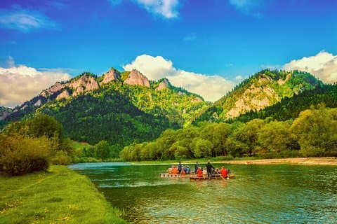 Dunajec River Gorge Rafting - Privat tur fra Krakow