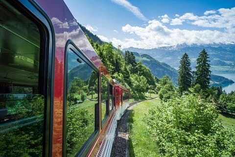 Tour indipendente del Rigi da Lucerna con crociera