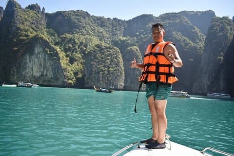 Excursión a la isla de Phi Phi Viking Cave Monkey Beach Khai Island desde Phuket