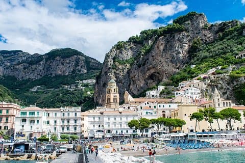 Positano, Amalfi e Pompéia em um dia de passeio de Sorrento