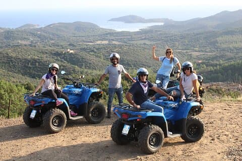 Cagliari: Quad Adventure Experience fra Chia