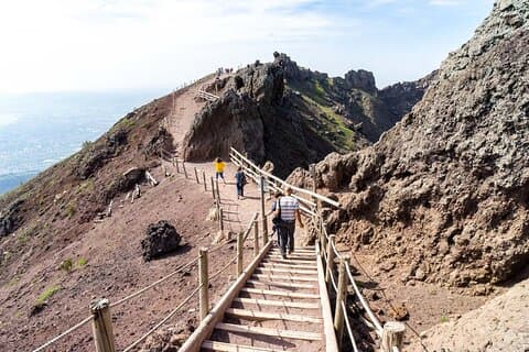 Pompeji og Mount Vesuvius Tour med guidet besøg, billetter og frokost