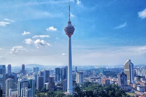 KL Tower Observatory Deck Admissão com Noted Landmarks Tour