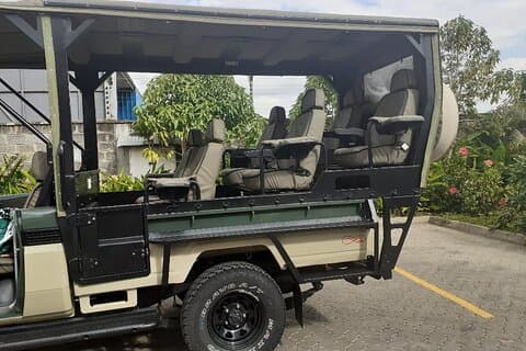 Visite privée d'une demi-journée en jeep ouverte au parc de Nairobi