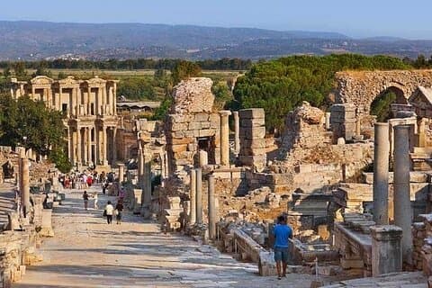 Escursione privata a terra di Efeso dal porto di Kusadasi