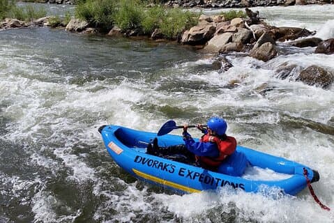 Rentals: Half- Day Inflatable Kayak Single (am or pm)