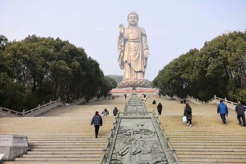 Excursion privée d'une journée à Wuxi, au Grand Bouddha Lingshan et au lac Taihu, au départ de Shanghai