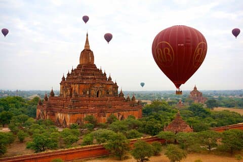 Balloons Over Bagan