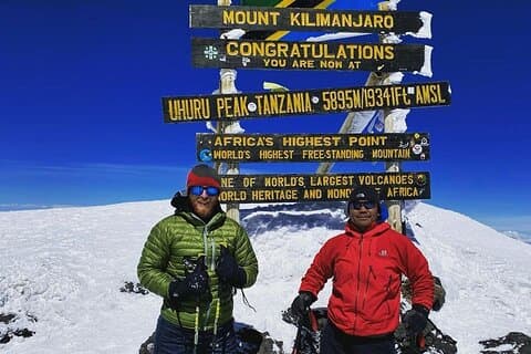 6 días de escalada en la ruta Machame del Kilimanjaro en Tanzania