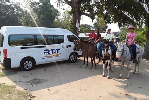 Rideture og strandferie