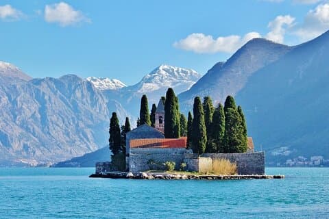 Montenegro met boottocht in de baai van Kotor