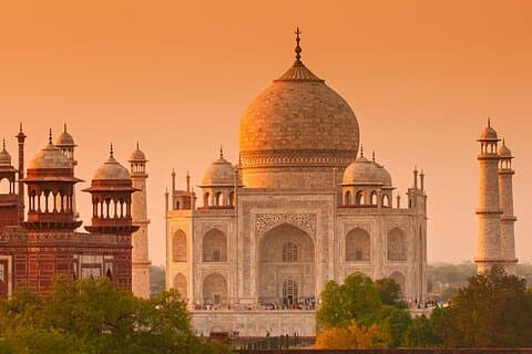 Eksotisk Delhi Agra Taj Mahal Sunrise Tour
