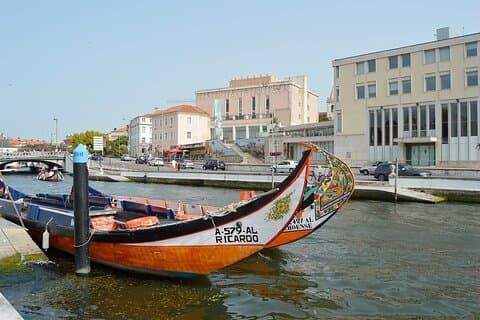Cruzeiro em Barco Típico Moliceiro ou Mercantel em Aveiro