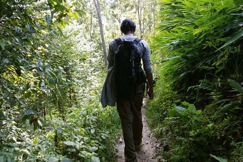 Wanderung von Namobuddha nach Panauti