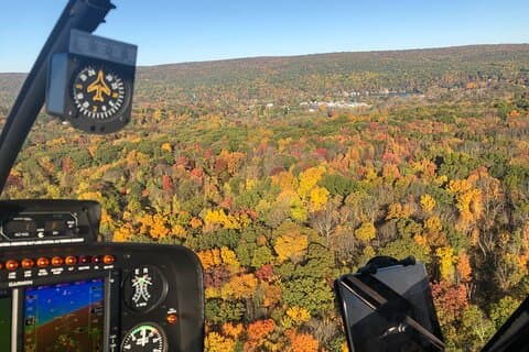 Private Hudson Valley Fall Foliage Helicopter Tour vanuit Westchester