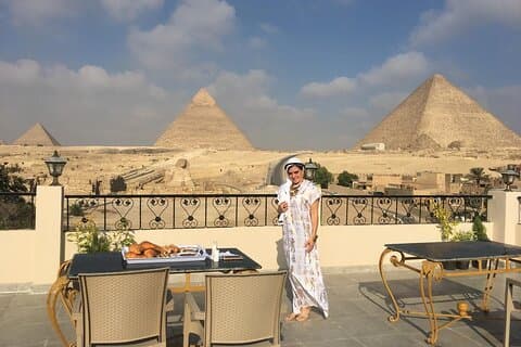 Excursão privada com guia ao Cairo saindo de Sharm el Sheikh de avião (dia especial)
