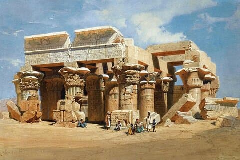 visite du temple de kom ombo depuis Assouan en train