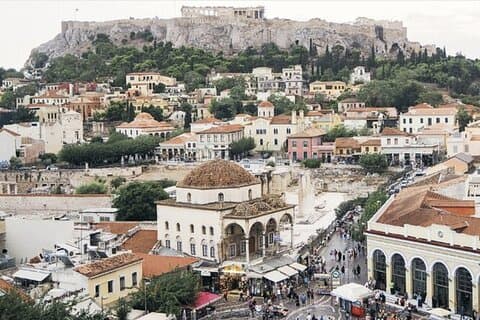 Heldagstur i Athen for op til 8 personer med topattraktioner