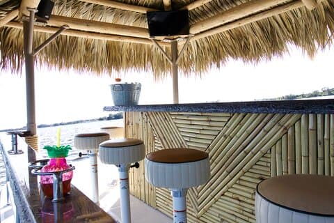 Key West: Private Sunset Cruise on an Authentic Tiki Bar Boat