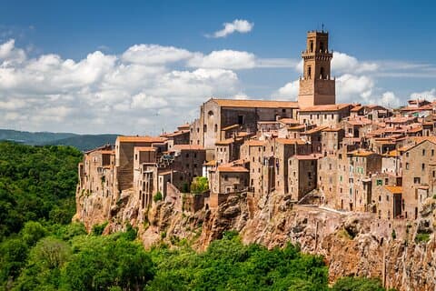Pitigliano privat vandretur