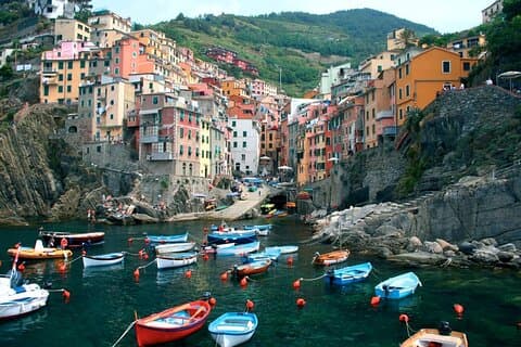 Cinque Terre Vibes com perfeição de cartão postal e guloseimas para almoço