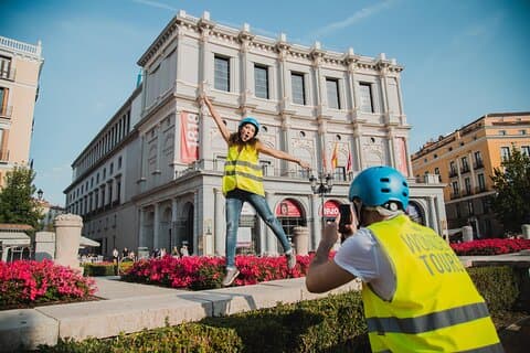 Tour i segway runt staden om 1 timme