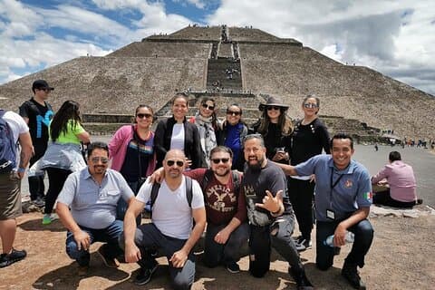 Visite privée des pyramides de Teotihuacan