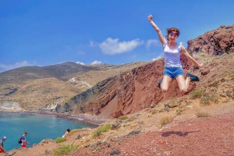 2-dagars busstur till Santorini med vulkankryssning