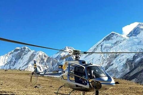 Everest Base Camp helikoptertur med delefly