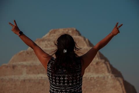 Tour zu den Pyramiden von Gizeh Memphis Sakkara und Felucca am Nil