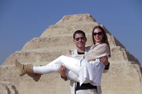 1 Tagestour zu den Pyramiden von Gizeh Memphis City Dahshur und Saqqara Pyramiden