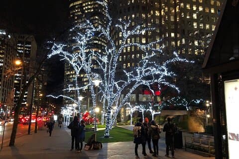 Visite privée des lumières de Noël à Vancouver