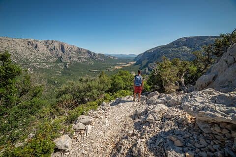 Tiscali mount guided hike