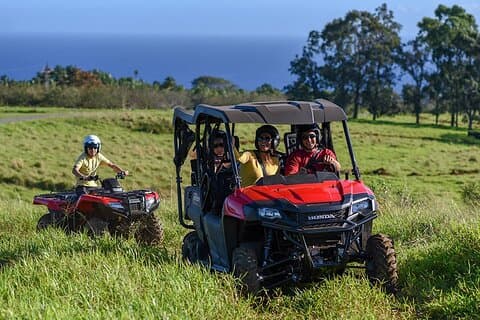 Umauma Falls Deluxe ATV vattenfall och badupplevelse