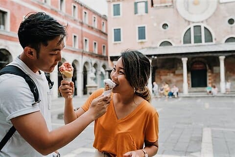 Um bom passeio por Veneza: Pastelaria, chocolate e gelato