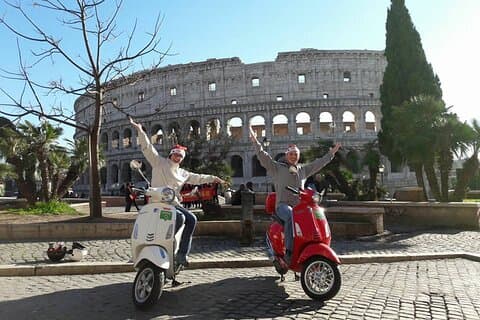 Rome Vespa Primavera 125 cc Rental - 72 Hours Rental