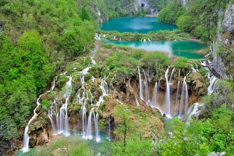 Ingresso al Parco nazionale dei laghi di Plitvice