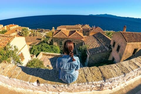 3-daagse privé Peloponnesos-tour van Athene naar de middeleeuwse stad Monemvasia