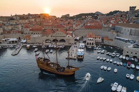 Dubrovnik Gamla Stan rundtur och kryssning med Karaka