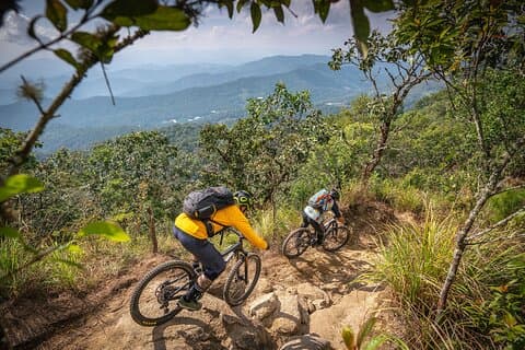 Thriller Trail Mountain Biking Tour fra Chiang Mai
