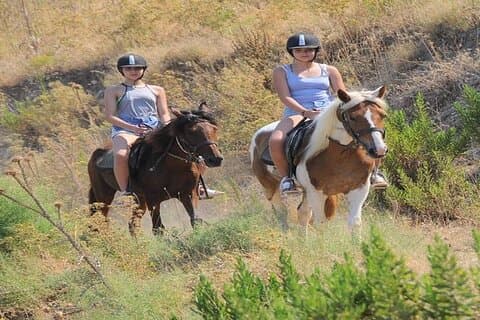 Bort från folkmassorna : Kusadasi Forest Horse Safari