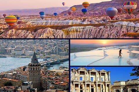 Forfait 7 jours en Turquie - Points forts de la Turquie