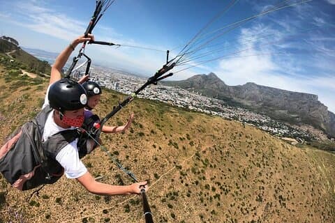 Privat eksklusiv Tandem paraglidingopplevelse i Cape Town