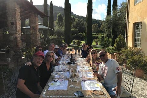 Wine tasting in Lucca "at home" with expert sommelier - 5 wines
