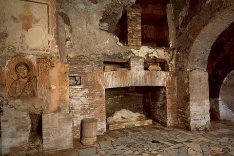 Visite des catacombes de Rome avec transfert privé