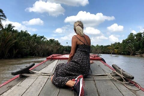 Autentisk "icke-turistisk" Mekong Delta Ben Tre 1 dag privat rundtur