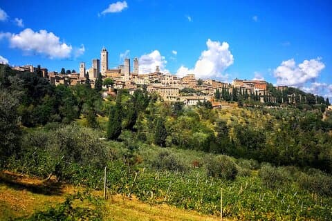 Chianti til San Gimignano E-sykkeltur
