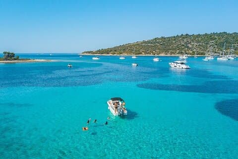 From Split town: Blue Lagoon & Hidden gems of island Šolta